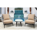 3 chaises rondes design nouvelle corde